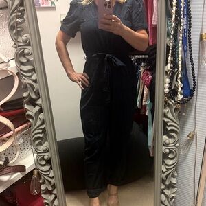 Navy Jumpsuit